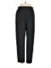 Apana Solid Black Dress Pants Size M - photo 1
