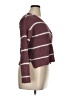 Moral Fiber 100% Polyester Stripes Burgundy Pullover Sweater Size XL - photo 4