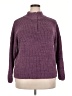 Unbranded 100% Polyester Purple Pullover Sweater Size 2X - photo 1