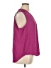 Chaus 100% Polyester Purple Sleeveless Blouse Size XL - photo 4