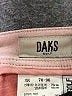 DAKS Solid Tan Pink Casual Pants Size S - photo 7