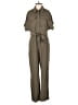 MNG 100% Lyocell Solid Green Jumpsuit Size XS - photo 1