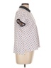 Lands' End Hearts Pink Short Sleeve Blouse Size L (petite) - photo 4