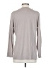 Garnet Hill 100% Polyester Gray Cardigan Size S - photo 2
