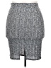 Maaji Solid Gray Casual Skirt Size 2X - photo 2