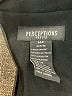 Perceptions 100% Polyester Tweed Brown Blazer Size 14 (petite) - photo 6