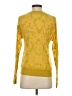 CAbi Animal Print Yellow Pullover Sweater Size S - photo 2