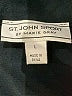 St. John Sport Black Track Jacket Size L - photo 6