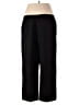 Kate Hill Solid Black Casual Pants Size 22W - photo 2