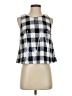 Vineyard Vines 100% Polyester Silver Sleeveless Blouse Size XS - photo 1