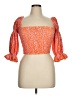 ELOQUII Orange 3/4 Sleeve Blouse Size 14 - photo 1