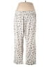 Assorted Brands Floral Ivory Casual Pants Size XXL - photo 1
