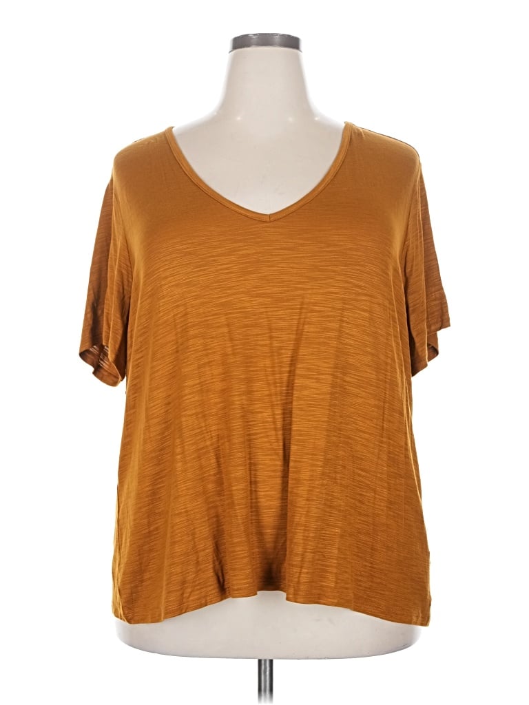 Pre-owned Luxe Short Sleeve T-shirt In Brown