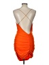 Shein Orange Cocktail Dress Size L - photo 2