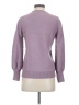 Unbranded Polka Dots Purple Pullover Sweater Size S - photo 2