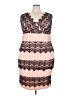 Melrose Pink Cocktail Dress Size 22 - photo 1