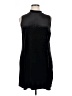 GNW Solid Black Casual Dress Size XL - photo 1