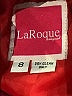 La Roque Burgundy Sleeveless Top Size 8 - photo 6
