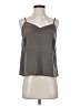 Allison 100% Polyester Gray Tank Top Size S - photo 1