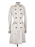 Zara Basic 100% Cotton Ivory Trenchcoat Size XS - photo 1