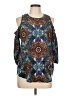 Renee C. 100% Polyester Blue Sleeveless Blouse Size L - photo 1