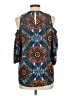 Renee C. 100% Polyester Blue Sleeveless Blouse Size L - photo 2