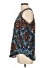 Renee C. 100% Polyester Blue Sleeveless Blouse Size L - photo 5