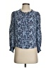 Stellah 100% Viscose Blue Long Sleeve Blouse Size S - photo 1