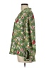 Jodifl 100% Polyester Green 3/4 Sleeve Blouse Size L - photo 5