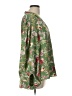 Jodifl 100% Polyester Green 3/4 Sleeve Blouse Size L - photo 4
