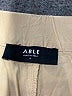 ABLE 100% Viscose Solid Yellow Khaki Shorts Size 8 - photo 3