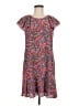J.Crew Paisley Pink Casual Dress Size 6 - photo 1