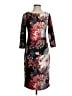 ECI Print Black Cocktail Dress Size 4 - photo 1