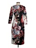 ECI Print Black Cocktail Dress Size 4 - photo 2