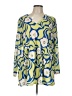 Unbranded 100% Polyester Yellow Casual Dress Size L - photo 1