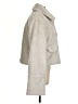 OiOi 100% Polyester Gray Ivory Faux Fur Jacket One size - photo 4