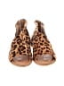 CATHERINE Catherine Malandrino Animal Print Brown Tan Sandals Size 6 - photo 2