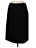 Gianni Sport 100% Wool Solid Black Wool Skirt Size 8 - photo 1