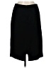 Gianni Sport 100% Wool Solid Black Wool Skirt Size 8 - photo 2