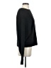 Double Zero Solid Black Pullover Sweater Size S - photo 4