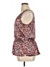 Black Rainn 100% Polyester Red Sleeveless Blouse Size XL - photo 5