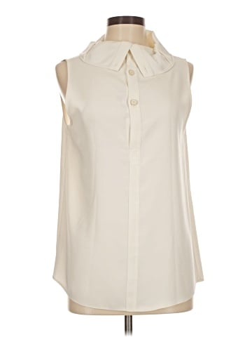Theory Sleeveless Button-Down Shirt (view 1)