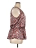 Black Rainn 100% Polyester Red Sleeveless Blouse Size XL - photo 4
