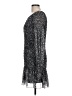 LoveShackFancy 100% Polyester Stars Silver Cocktail Dress Size L - photo 5