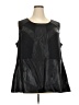 Catherines Black Faux Leather Top Size 2X - photo 1