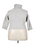 Leith Silver Gray Turtleneck Sweater Size 3X - photo 2