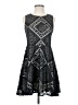 Target Graphic Black Cocktail Dress Size M - photo 1
