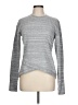 Lululemon Athletica Metallic Gray Pullover Sweater Size 12 - photo 1