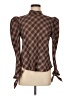 Veronica Beard Brown Long Sleeve Blouse Size 6 - photo 1