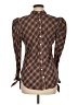 Veronica Beard Brown Long Sleeve Blouse Size 6 - photo 2